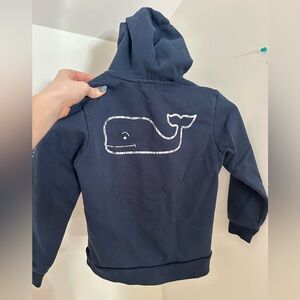 vineyard vines girls zip up hoodie